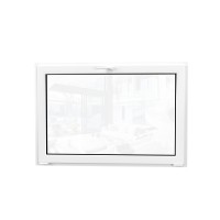 Окно ПВХ BRUSBOX одностворчатое фрамужное 2 стекла (1000*450*60)