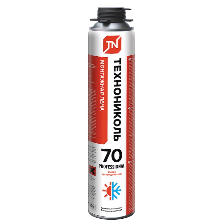 Пена монтажная ТЕХНОНИКОЛЬ 70 PROFESSIONAL